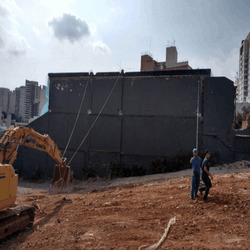 Demolição na Zona Sul